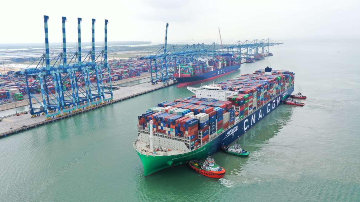 MAIDEN CALL BY THE WORLD’S LARGEST LIQUEFIED NATURAL GAS (“LNG”) CONTAINER VESSEL, CMA CGM JACQUES SAADÉ AT WESTPORTS