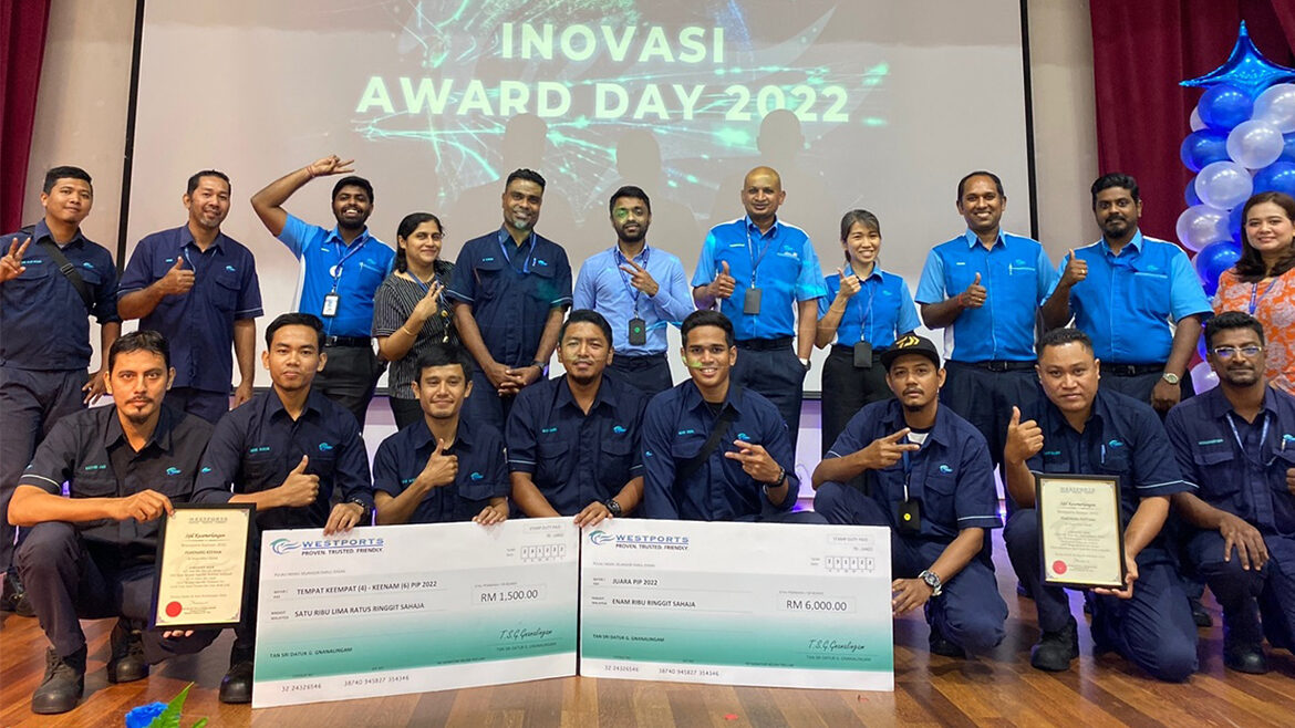 “WESTPORTS INOVASI 2022 AWARD CEREMONY”